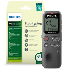VoiceTracer audiorecorder met spraakherkenningssoftware