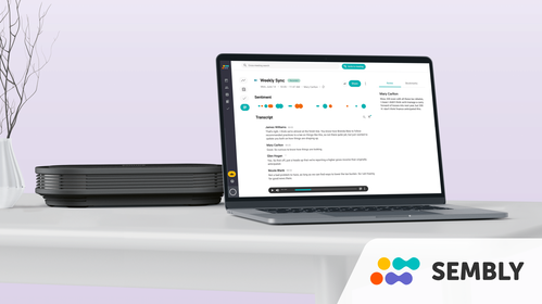 Instant meeting summary so you know the outcome of every meeting at one glance