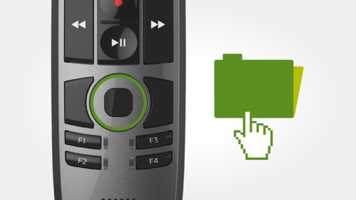 Touch sensor for integrated mouse function
