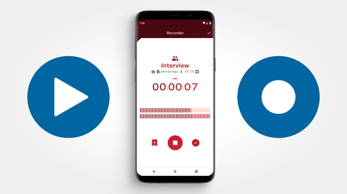 Free smartphone app for remote audio control