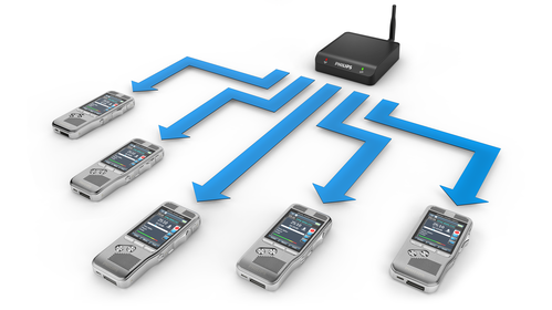 Automatische Firmware-Updates für Diktiergeräte für eine effiziente Geräteverwaltung