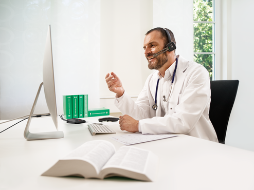 Auriculares inalámbricos de dictado SpeechOne