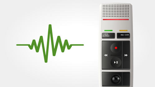 Aangepast voor Dragon NaturallySpeaking spraakherkenningssoftware