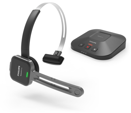 Auriculares inalámbricos de dictado SpeechOne