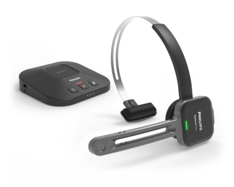 Auriculares inalámbricos de dictado SpeechOne
